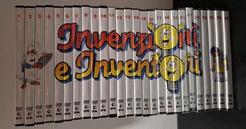 Collana dvd invenzioni - invenzioni, e